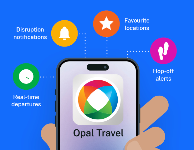 Opal Travel app campaign carousel image 1