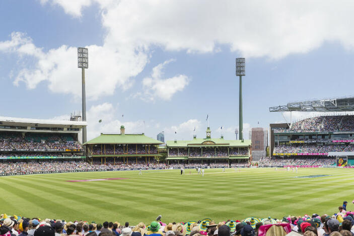 Sydney Cricket Ground (SCG) with crowded audience